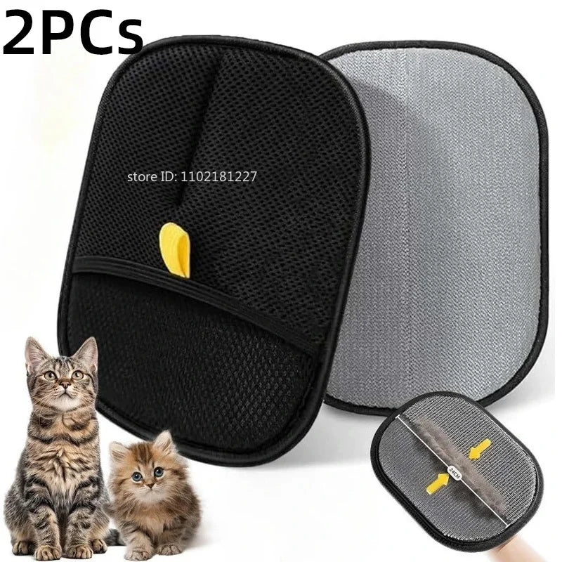 Pet Hair Magic™ Grooming Gloves
